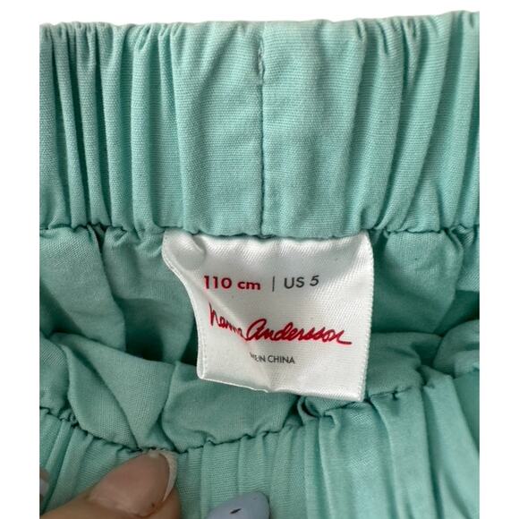 Hanna Andersson Aqua Tulle Skirt Girl's Size 5 - Picture 4 of 4